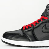 Air Jordan 1 Retro High Black Satin Gym Red - Photo 8