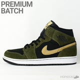 Air Jordan 1 Mid Military Olive (Premium Batch) - Photo 1