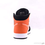 Air Jordan 1 Mid Black Starfish - Photo 4