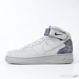 Reigning Champ X Nike Air Force 1 Mid Grey Black (Premium Plus Batch) - Photo 1