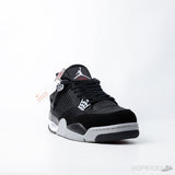 Air Jordan 4 Retro Black Canvas (Premium Plus Batch) - Photo 2
