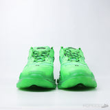 Bale*ciaga Triple S Neon Green Clear Sole (Dot Perfect) - Photo 6