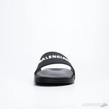 Balenciaga Pool Slide Black White - Photo 2