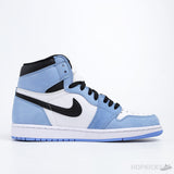Air Jordan 1 Retro High White University Blue Black (Premium Batch) - Photo 4