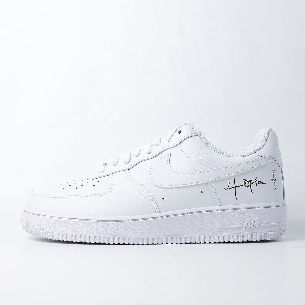 Nike Air Force 1 Low '07 White (Travis Scott Cactus Jack Utopia Edition) (Dot Perfect)