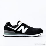 New Balance 574 Black Grey White (Premium Batch) - Photo 3