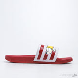 Adilette Core Red White Slides - Photo 4