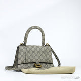 G*cci x B*lenciaga The Hacker Project Small Hourglass Bag - Photo 4