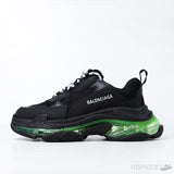 Bale*ciaga Triple S 'Black Green' (Dot Perfect) - Photo 1