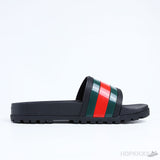 Gucci Web Slide Sandal Black - Photo 5
