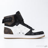 LV Rivoli High Brown White Sneaker (Dot Perfect) - Photo 3