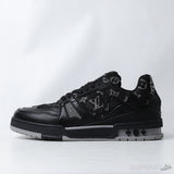 LV Trainer x Nigo Black Denim (Dot Perfect) - Photo 1