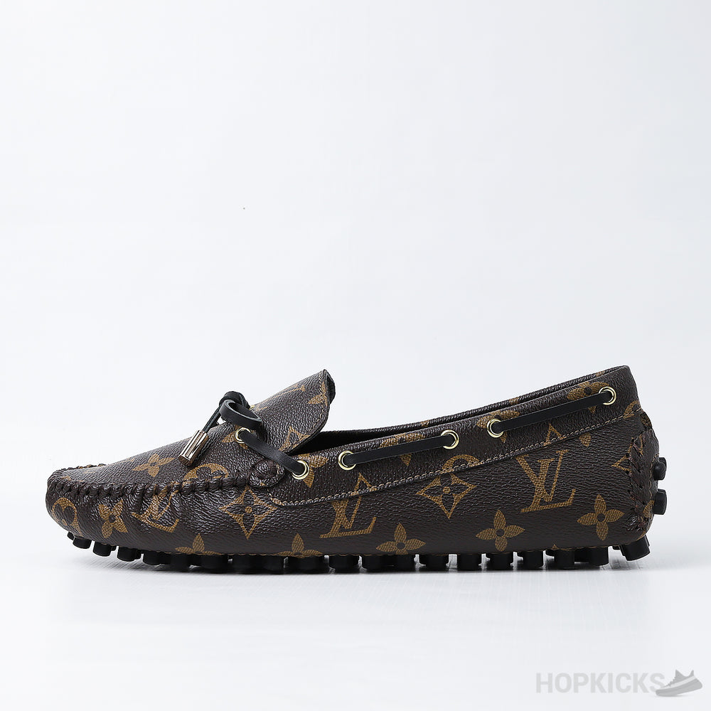 LV Monogram Brown Moccasins (Premium Plus Batch)
