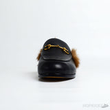 Gucci Princetown furr Loafers - Photo 3