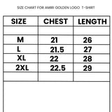 Am*ri Golden Logo Black T-Shirt - Photo 5