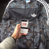 Bathing Ape x Adidas Jacket Black - Photo 2
