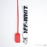 Off-White Belt Transparent Keychains - Photo 1