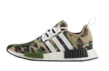NMD Bape x Adidas Green DOT PERFECT VERSION [REAL BOOST/PREMIUM MATERIALS]