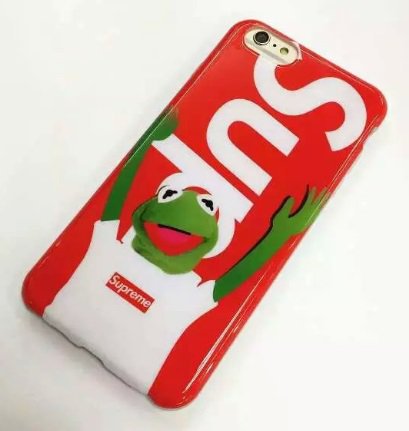 SUPREME X KERMIT COLLAB [ HYPED CASE] SOFT PROTECTION