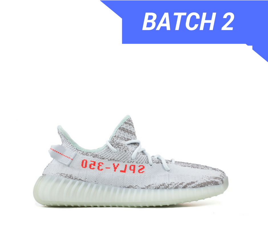 Adidas Yeezy Boost 350 V2 "blue Tint" [ BATCH 2 TOP Materials / Perfect Patterns / Real Boost / EXACT BOX ]