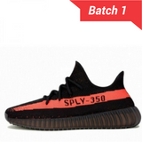 Yeezy Boost 350 V2 Black Red [PREMIUM MATERIALS] - Photo 1