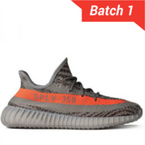 Yeezy Boost 350 V2 grey/solar red Beluga [PREMIUM MATERIALS] - Photo 1