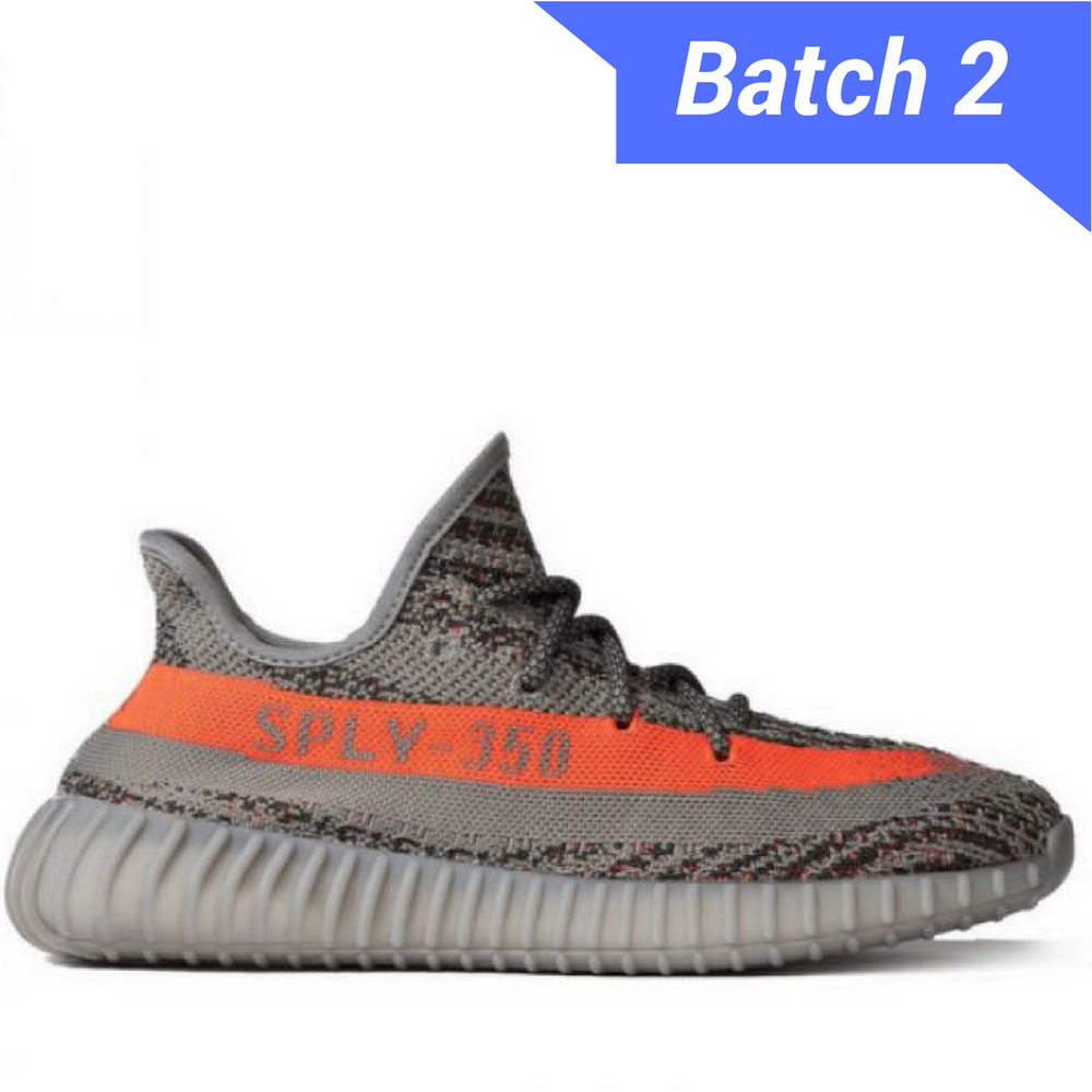 Yeezy Boost 350 grey/solar red [ DOT PERFECT VERSION ]