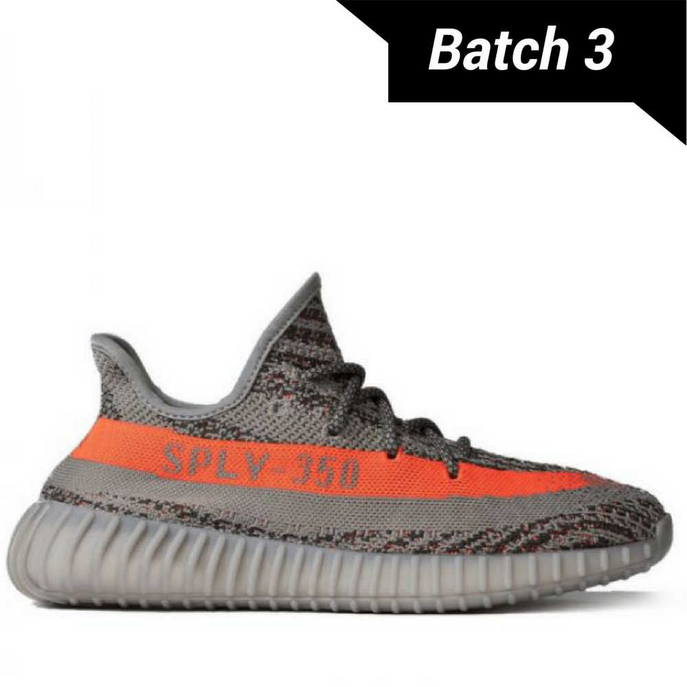 Yeezy Boost 350 V2 grey/solar red [ FINAL BATCH ]