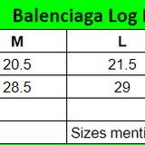 Bale*ciaga Log Print T-Shirt - Photo 5