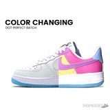 Nike Air Force 1 '07 LX UV Reactive + Glow in the dark (Dot Perfect) - Photo 1