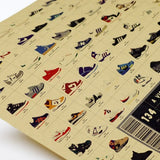 Sneakers Nostalgic Decorative Wall Poster - Photo 2