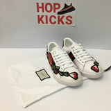 Floral Embroidered Low-Top Sneakers - Photo 2