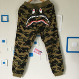 Bape Camo Green Sweat Pants - Photo 2