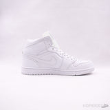 Air Jordan 1 Hi Triple White - Photo 3