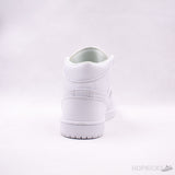 Air Jordan 1 Hi Triple White - Photo 4
