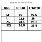 L*V Monogram Gradient T-Shirt Black - Photo 5