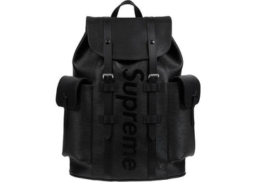 Louis Vuitton x Supreme Christopher Black Backpack [ DOT PERFECT VERSION ]