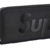Supreme x LV Brazza Wallet Black - Photo 1