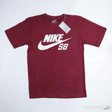 Nike SB Maroon T-Shirt - Photo 1