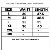 Amiri Bones Black Sweatpants - Photo 3