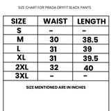 Pr*da Dryfit Black Pants - Photo 2