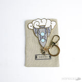 Gucci Rocket Ship Keychain Gold - Photo 1
