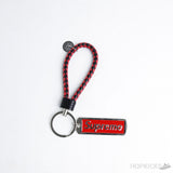 Supreme Stylish Rope Keychain Red Black - Photo 2