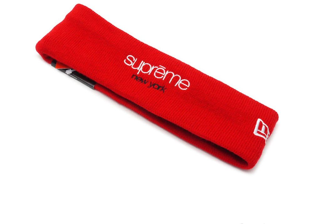 Supreme Red Head Band