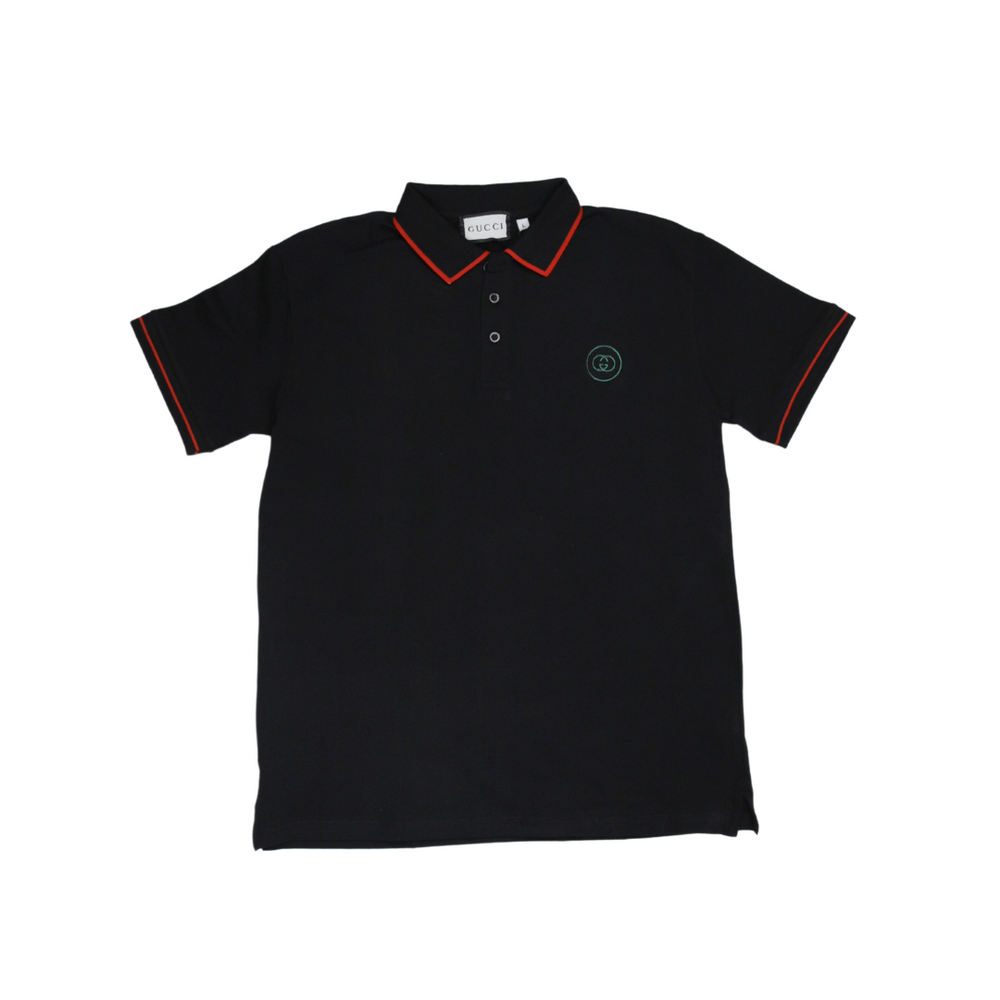 Gucci Black Polo T-Shirt (Economy Batch)