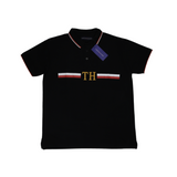 Tom Hilfiger Stripped Black Polo T-Shirt (Economy Batch) - Photo 2