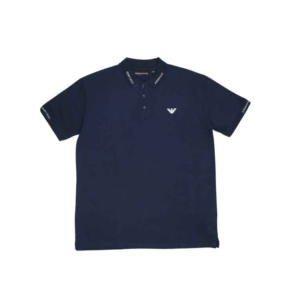Emporio Armani Blue Polo T-Shirt (Economy Batch)