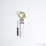 Luxury H Logo Keyring Keychain - Photo 6
