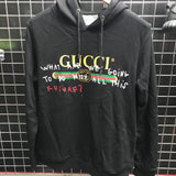 MEN Hoodie Gold Letters [ HYPED ] - Photo 1