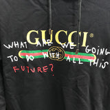 MEN Hoodie Gold Letters [ HYPED ] - Photo 2